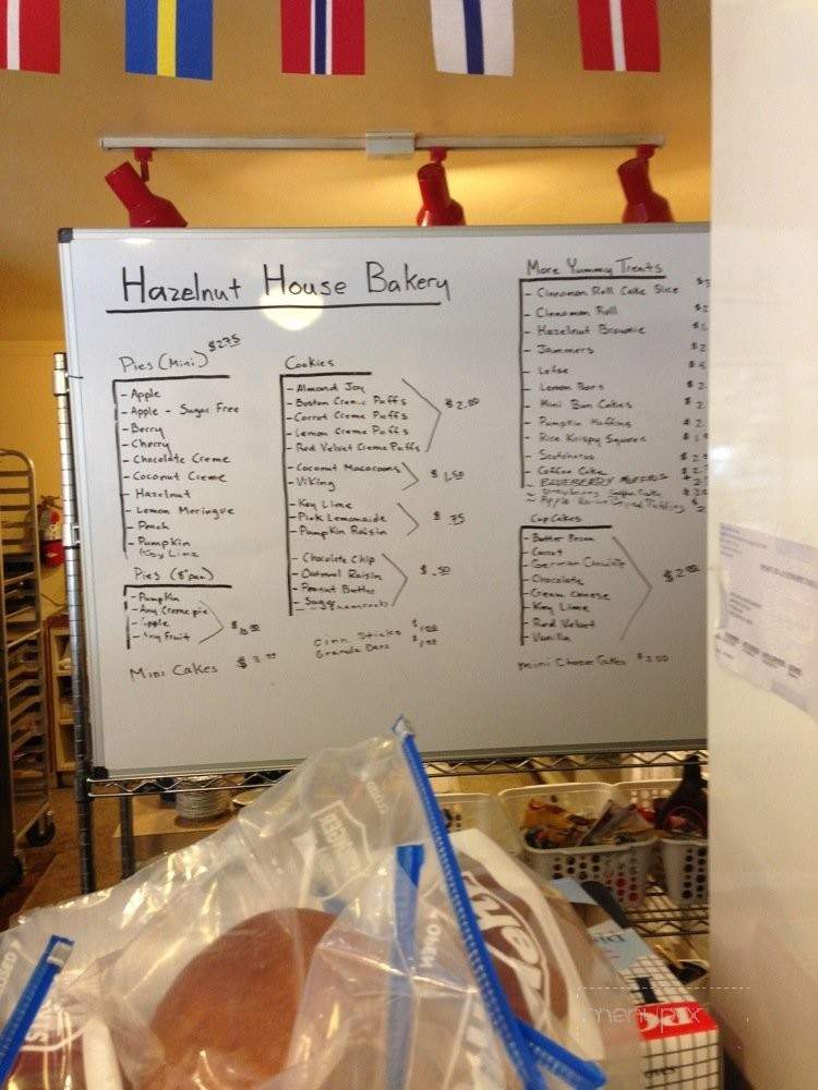 Hazelnut House Bakery - Welches, OR menu_pic
