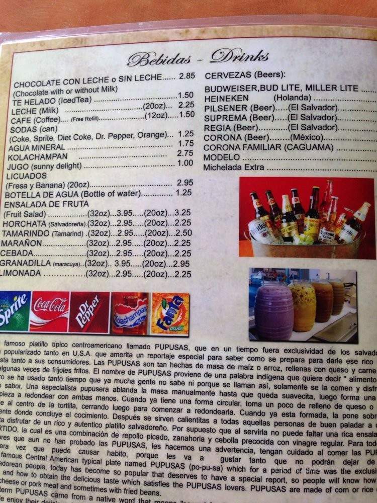 El Papaturro - Houston, TX menu_pic
