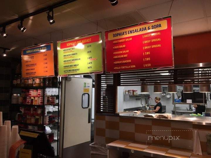 Sophia's - Houston, TX menu_pic