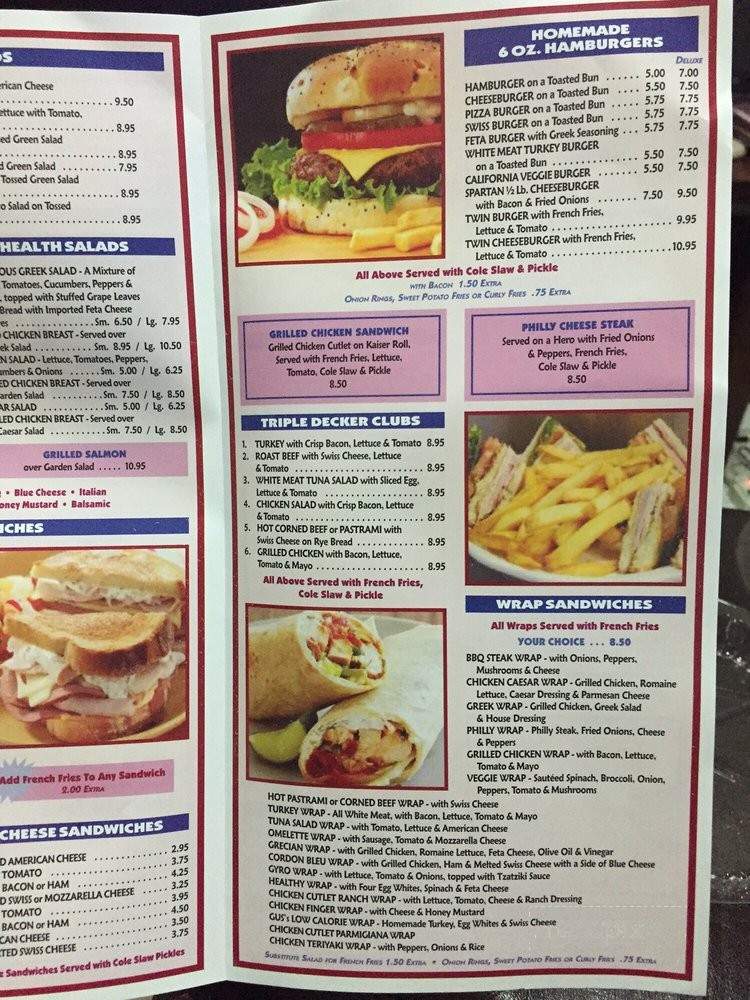 Gus' American Grill - Brooklyn, NY menu_pic
