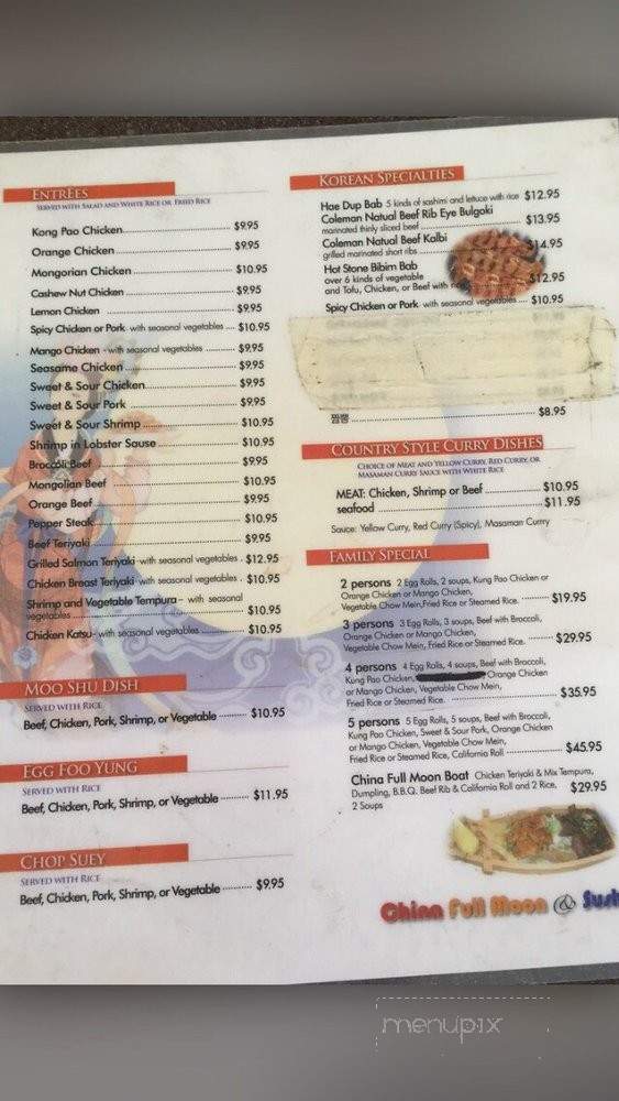 /250254520/China-Full-Moon-and-Sushi-Menu-Helendale-CA - Helendale, CA