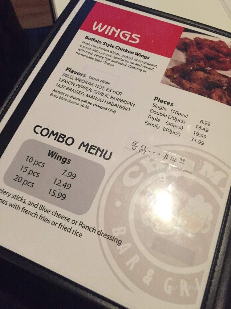 Chi Mac Bar & Grill - Duluth, GA menu_pic