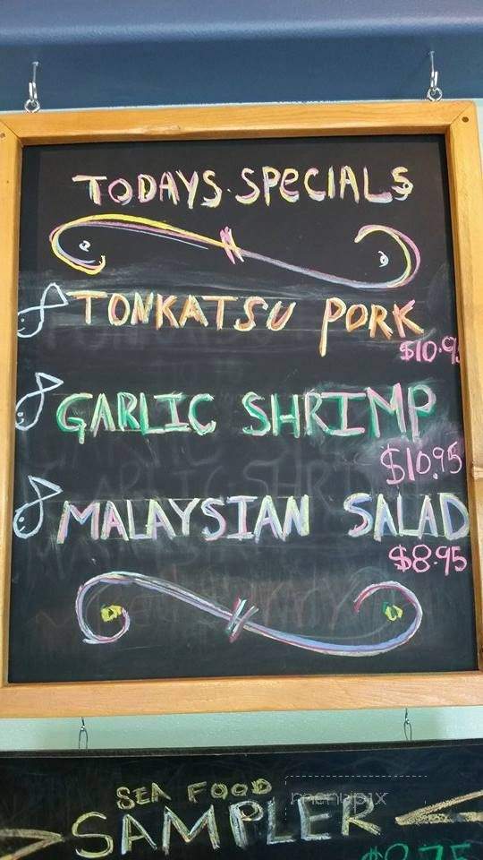 Naked Sea Cafe - Baywood-Los Osos, CA menu_pic