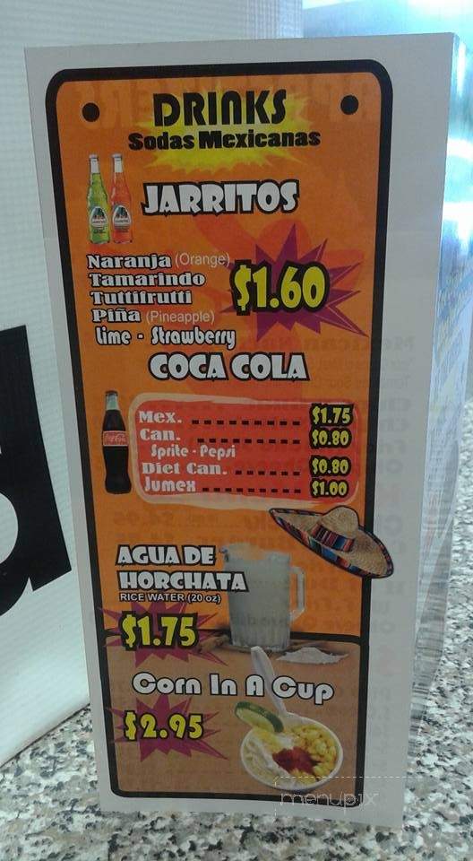 My Taco - Frankfort, IL menu_pic
