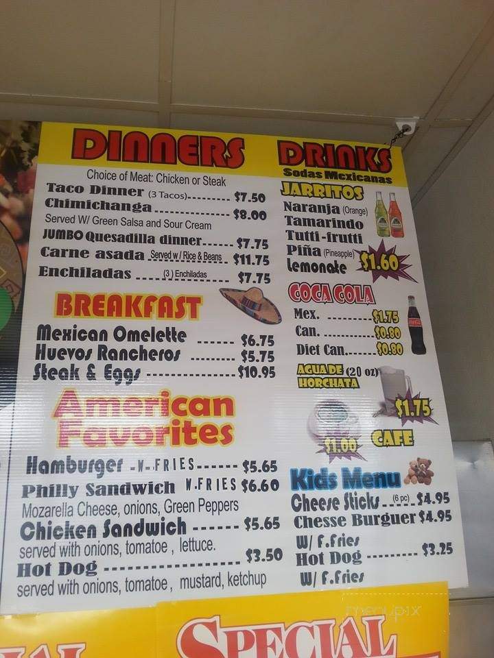 My Taco - Frankfort, IL menu_pic
