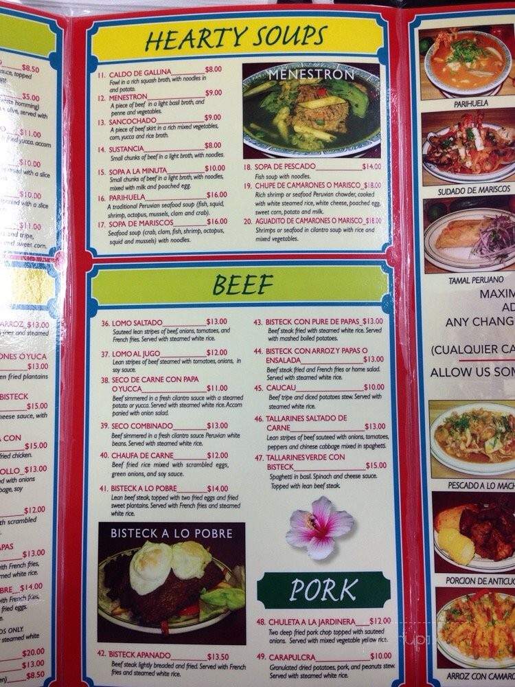 Lima Limon - Florence, KY menu_pic