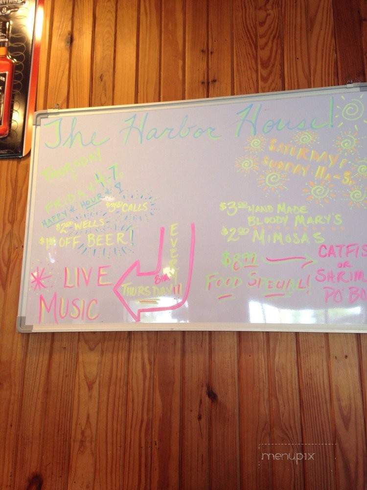 The Harbor House - St. Paul, TX menu_pic