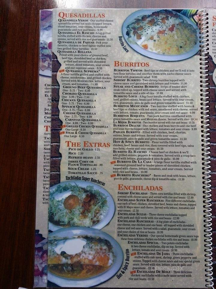 Loco Burrito - Alpena, MI menu_pic