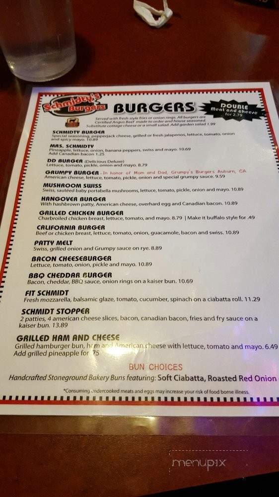 Schmidty's Burgers - Coeur d'Alene, ID menu_pic