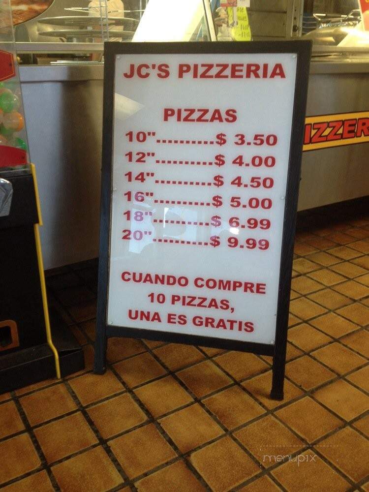 JC's Pizza - Miami, FL menu_pic