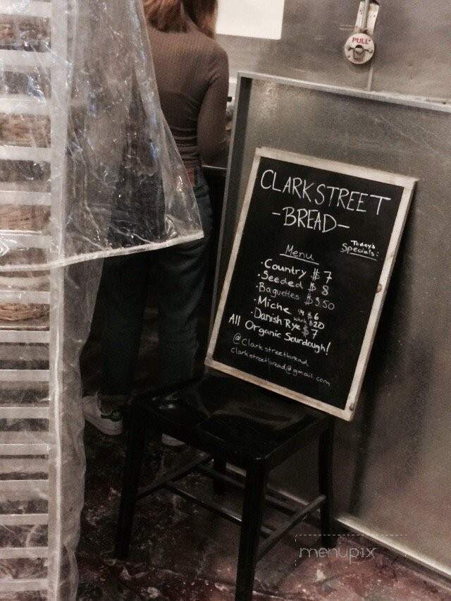 Clark Street Bread - Los Angeles, CA menu_pic