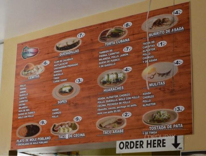 Cemitas Poblanas En Bell - Bell, CA menu_pic