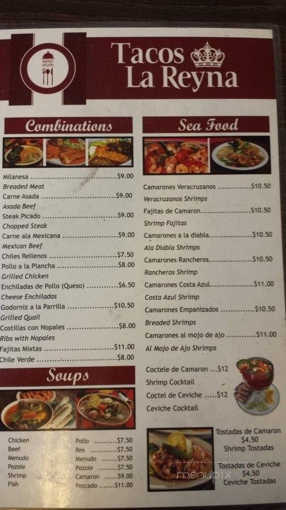 Taco Stand - Los Angeles, CA menu_pic