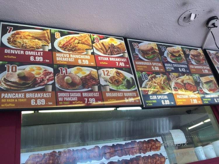 Chavez Pollo Burger - Los Angeles, CA menu_pic