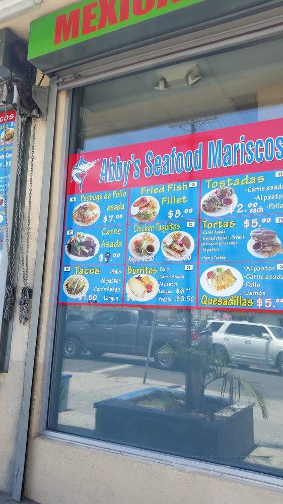 Abby's Seafood - Los Angeles, CA menu_pic