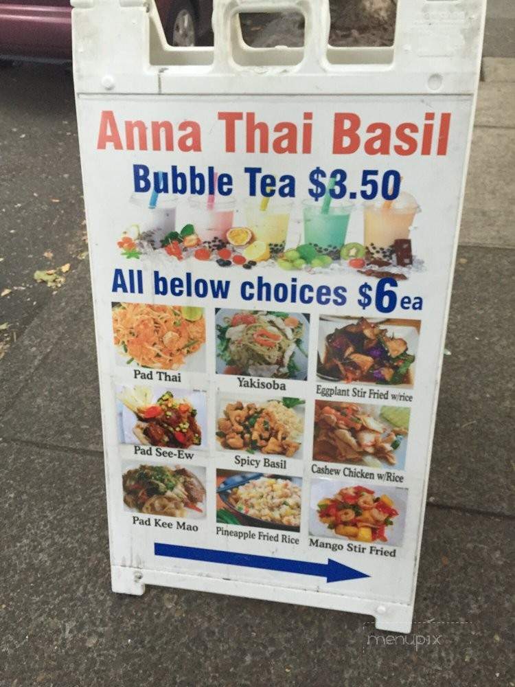 Anna Thai Basil - Portland, OR menu_pic