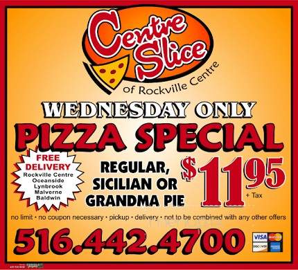 Centre Slice Pizzeria of RVC - Rockville Centre, NY menu_pic