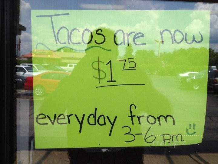 Taco Grill - Warrenville, IL menu_pic