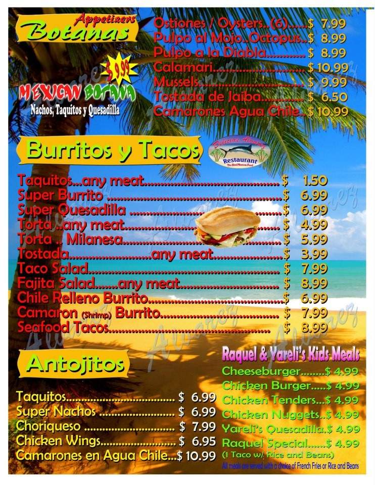 Delicious Alvarez - Clearlake, CA menu_pic