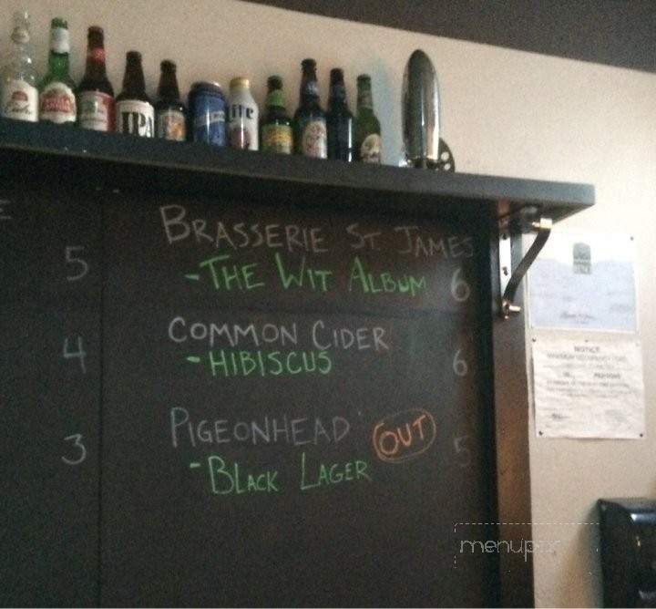 Monolith Bar - Reno, NV menu_pic