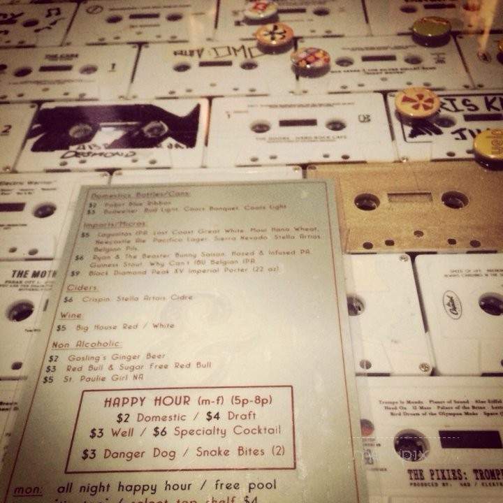 Monolith Bar - Reno, NV menu_pic