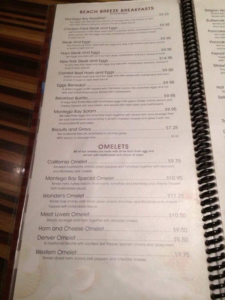 Paradise Grill - West Wendover, NV menu_pic