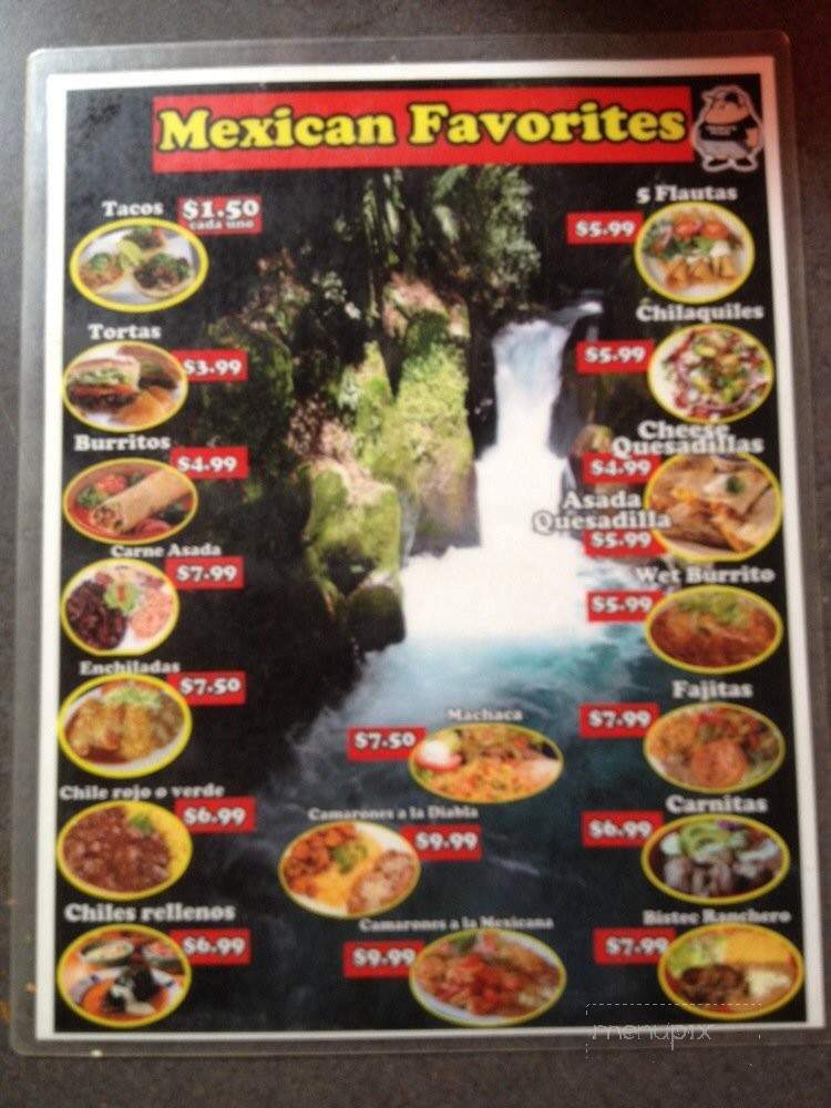 Charly's Place - Guadalupe, CA menu_pic