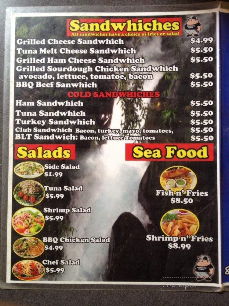 Charly's Place - Guadalupe, CA menu_pic