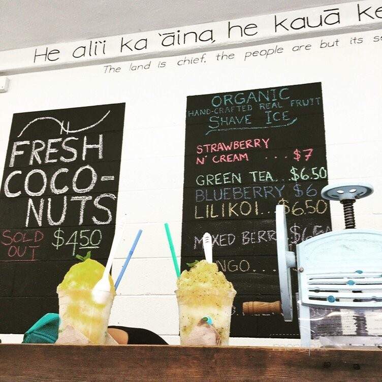 Country Shave Ice - Honolulu, HI menu_pic