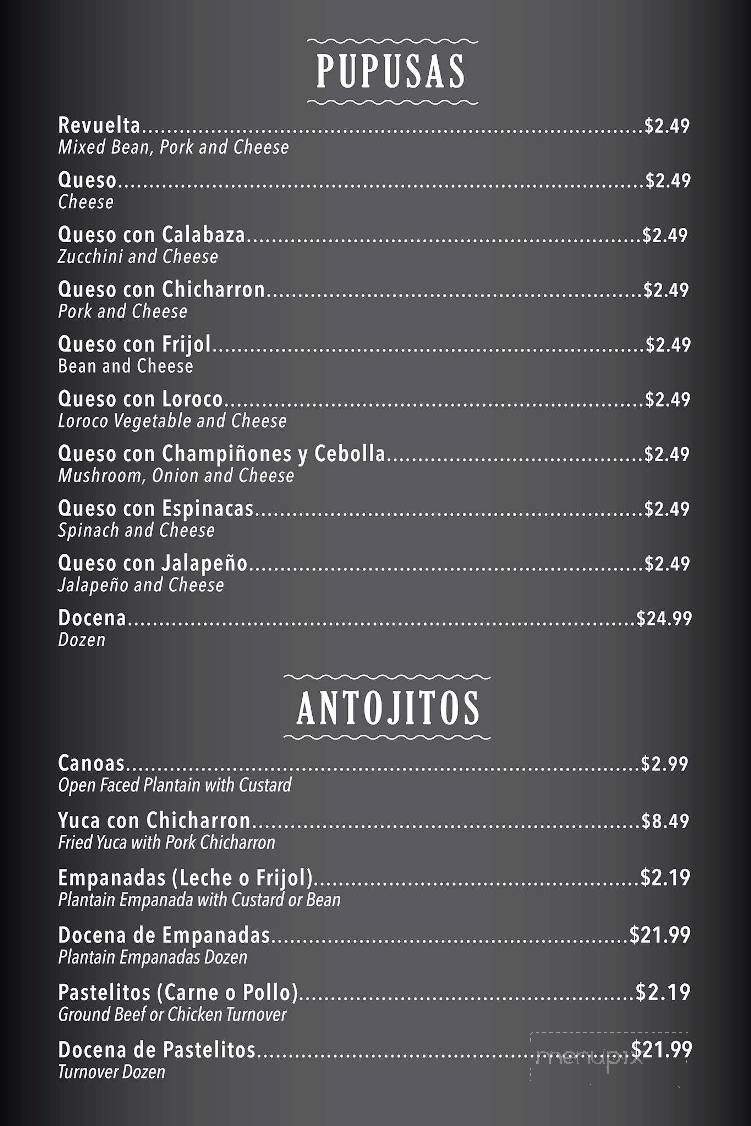 El Carrusel Bakery - Van Nuys, CA menu_pic