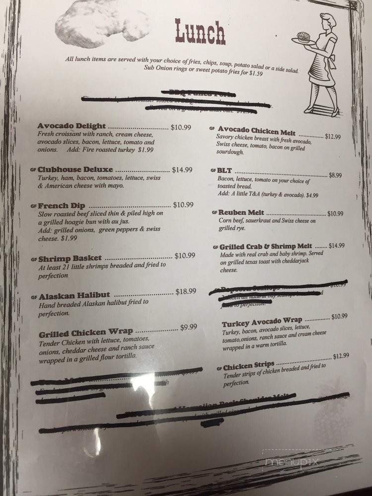 PJ's Diner - Soldotna, AK menu_pic
