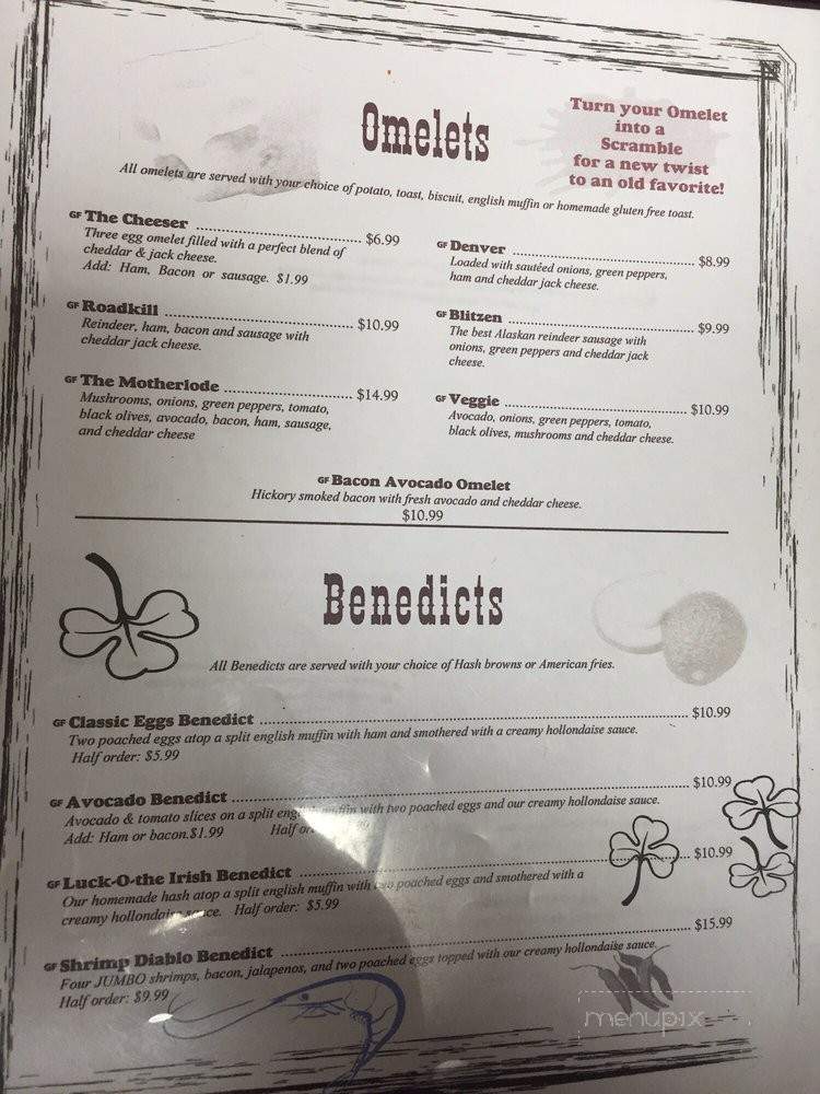 PJ's Diner - Soldotna, AK menu_pic