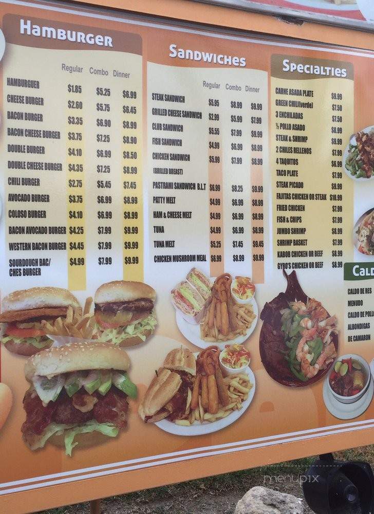 Mr. Pepe's Burgers - Rialto, CA menu_pic