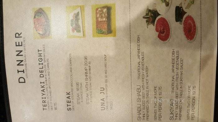 Sakura Sushi Train II - Olathe, KS menu_pic