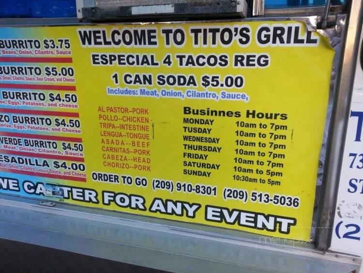 /250905621/Titos-Mexican-Grill-Stockton-CA - Stockton, CA