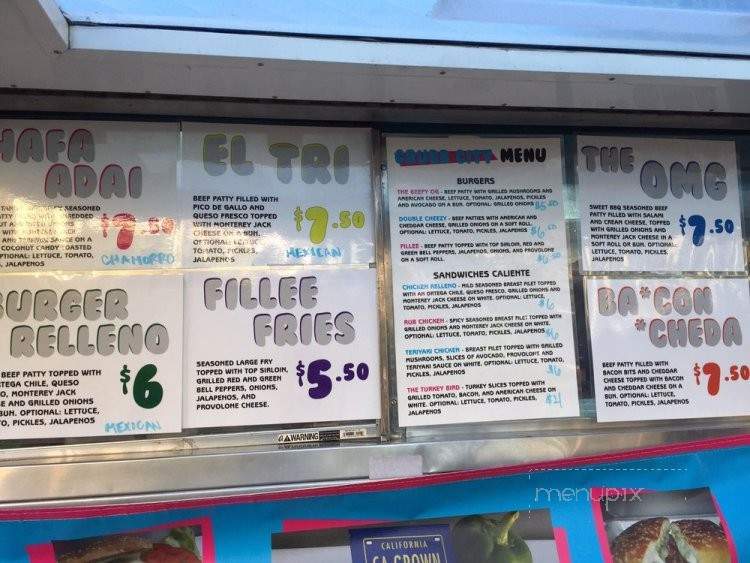 Grubb City - Stockton, CA menu_pic