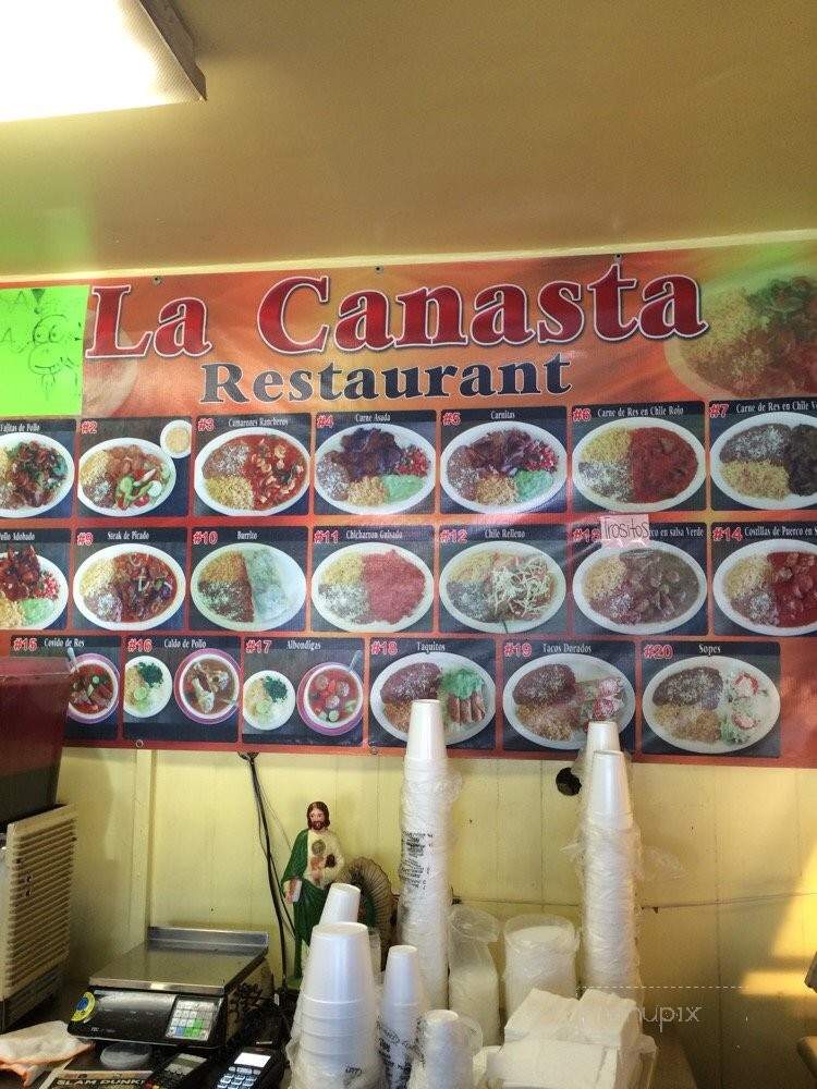 La Canasta Tortilleria - Los Angeles, CA menu_pic