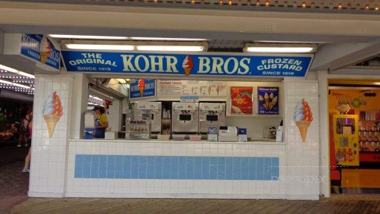Kohr Bros - Ocean City, MD menu_pic