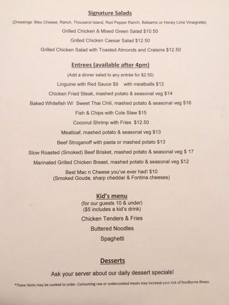 Laura's Place - Fountain Hills, AZ menu_pic