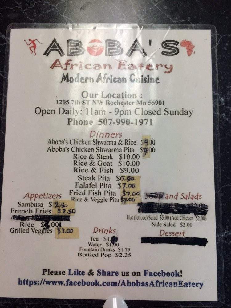 /251324522/Abobas-African-Eatery-Rochester-MN - Rochester, MN