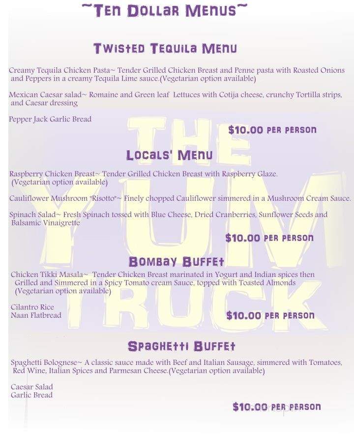 /250830842/The-YUM-Truck-Menu-South-Lake-Tahoe-CA - South Lake Tahoe, CA