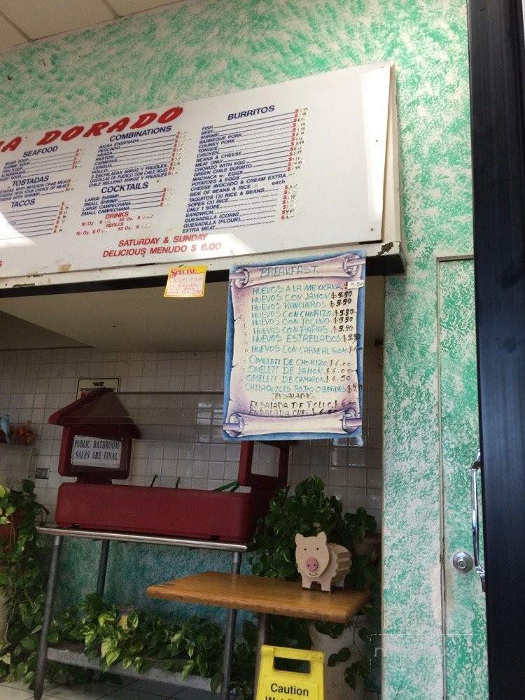 Taqueria Dorado - Bellflower, CA menu_pic