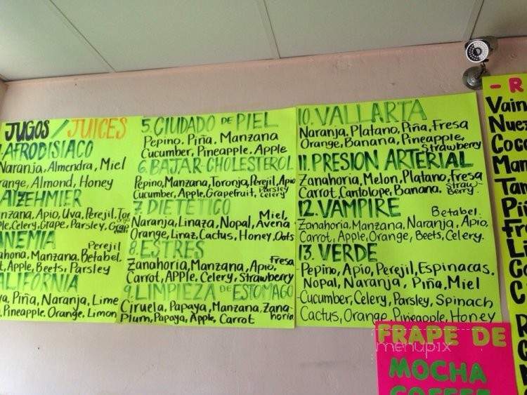 Super Bionicos La Fiesta - Bellflower, CA menu_pic