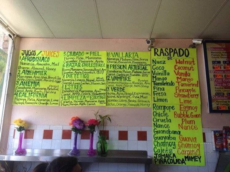 Super Bionicos La Fiesta - Bellflower, CA menu_pic
