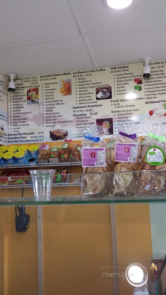 Sweettooth Yogurt & Boba - Whittier, CA menu_pic
