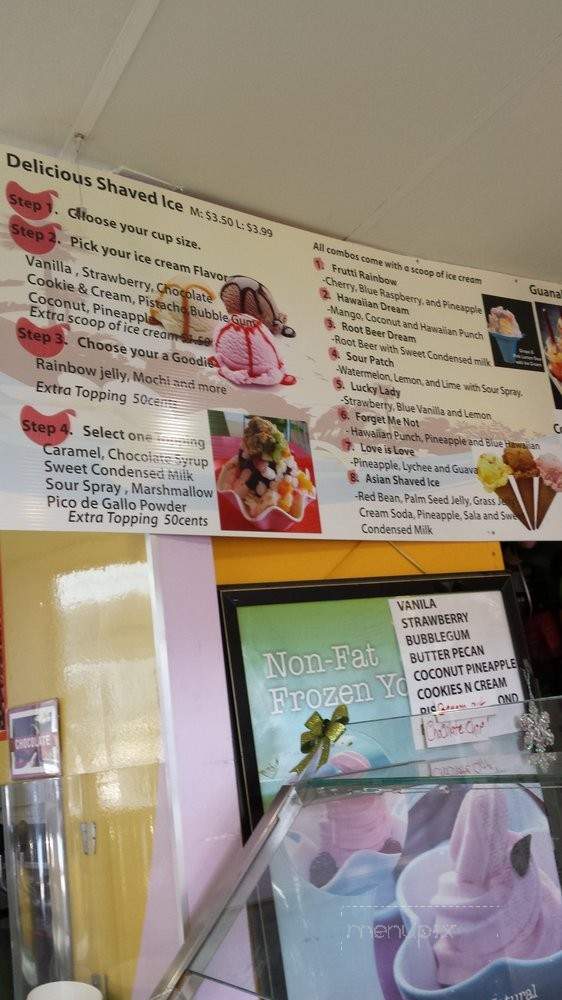 Sweettooth Yogurt & Boba - Whittier, CA menu_pic