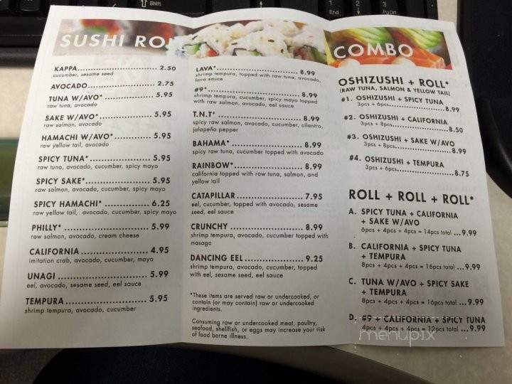 Sushi Takatsu - Minneapolis, MN menu_pic