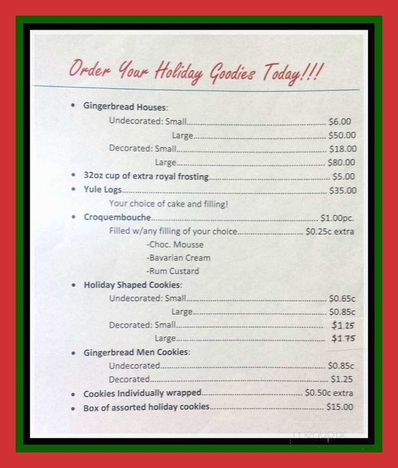 S & S Donut and Bake Shop - Newhall, CA menu_pic