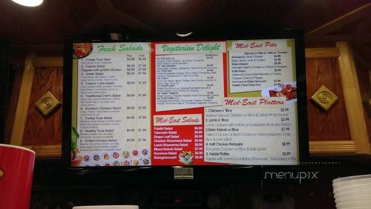 Tasty Picks - New York, NY menu_pic