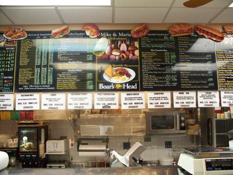 Mike and Maria's Deli - Ridgewood, NY menu_pic
